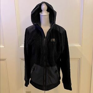 Burton Black Hooded Ski Jacket